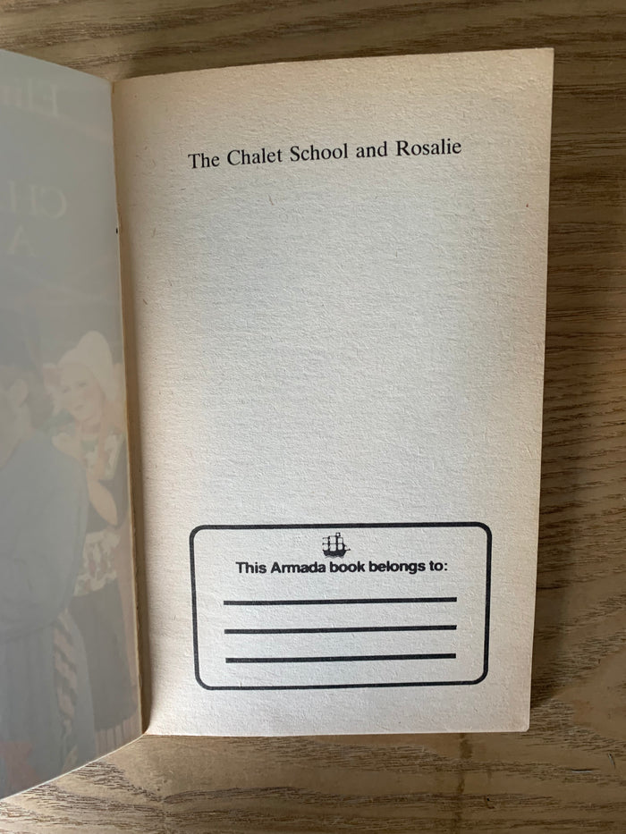 The Chalet School and Rosalie