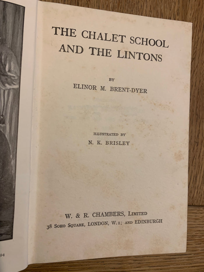 The Chalet School and the Lintons