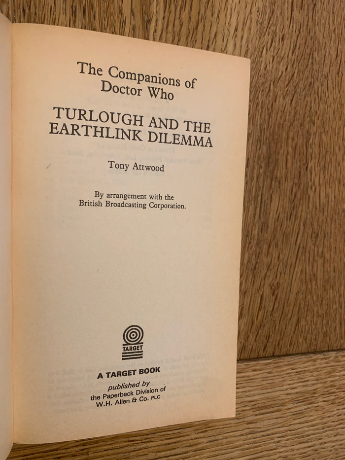 The Companions of Doctor Who - Turlough and the Earthlink Dilemma