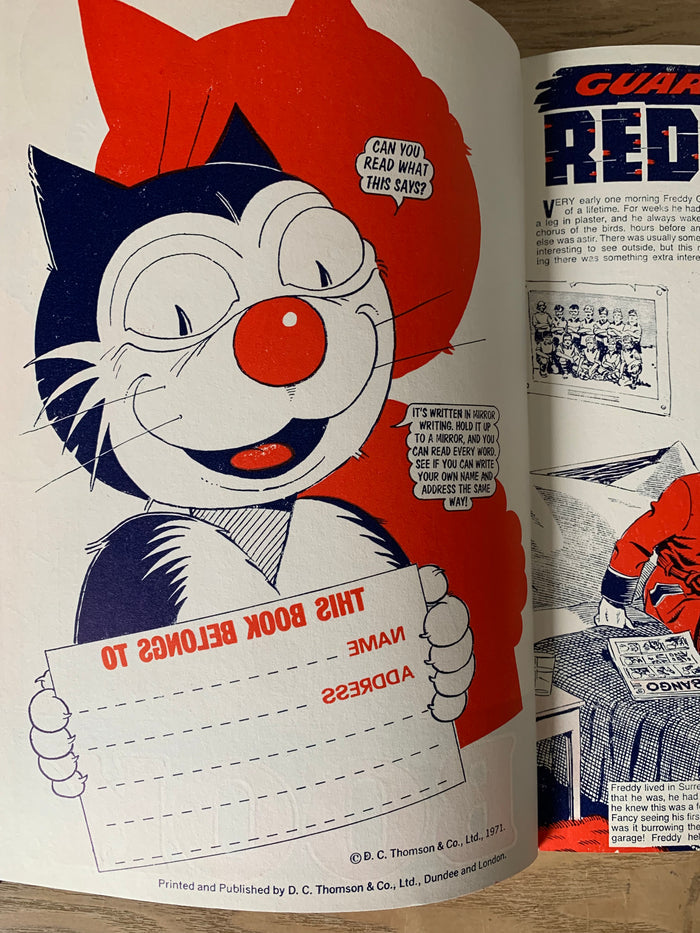 The Dandy Book 1972