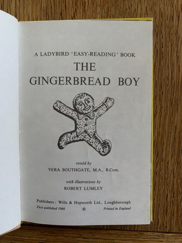 The Gingerbread Boy - Ladybird 'Well Loved Tales'