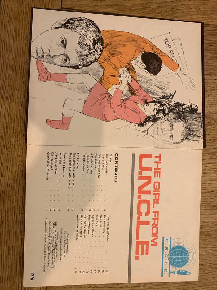 The Girl From U.N.C.L.E. Annual 1970