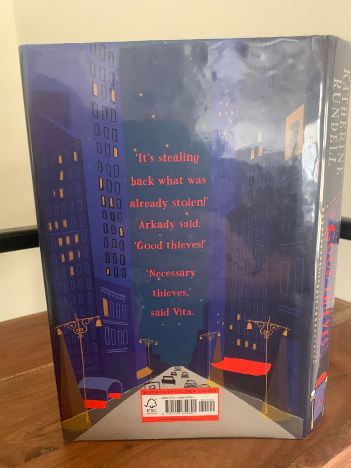 The Good Thieves (signed + promotional bookmark)