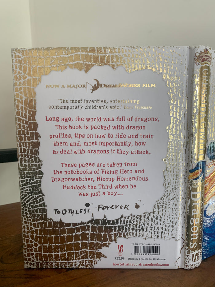 The Incomplete Book of Dragons - a guide to dragon species (signed)