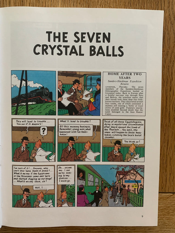 The Making of Tintin in the World of the Inca