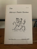 The Mervyn Peake Review Number 15 Autumn 1982