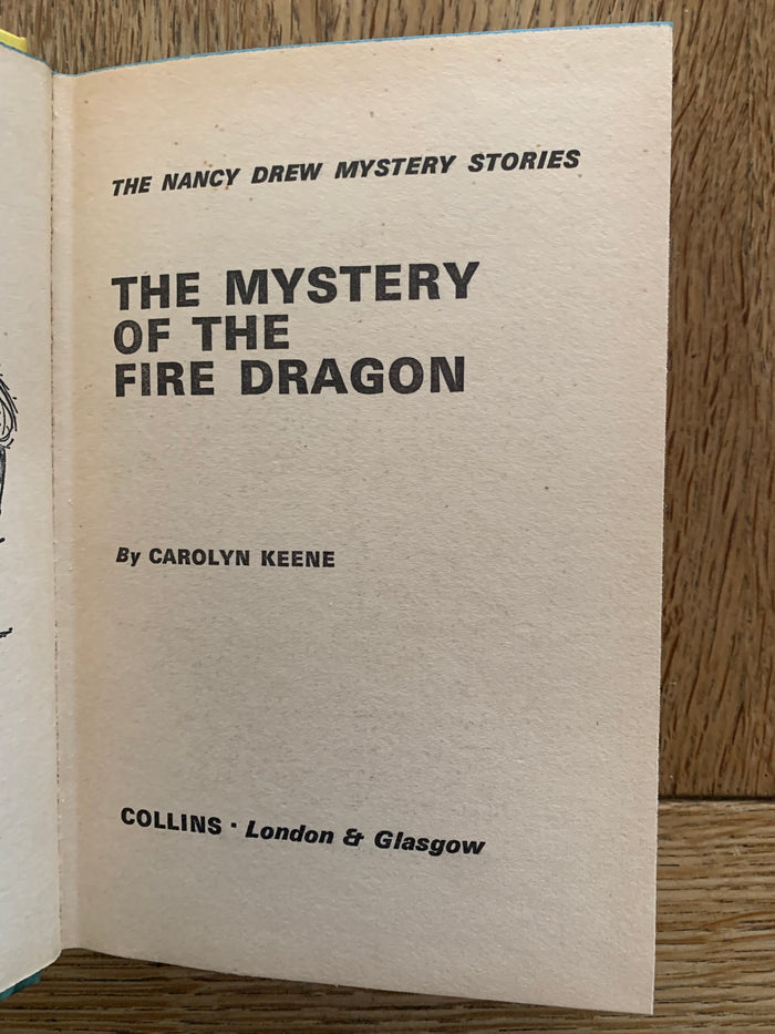 The Mystery of the Fire Dragon