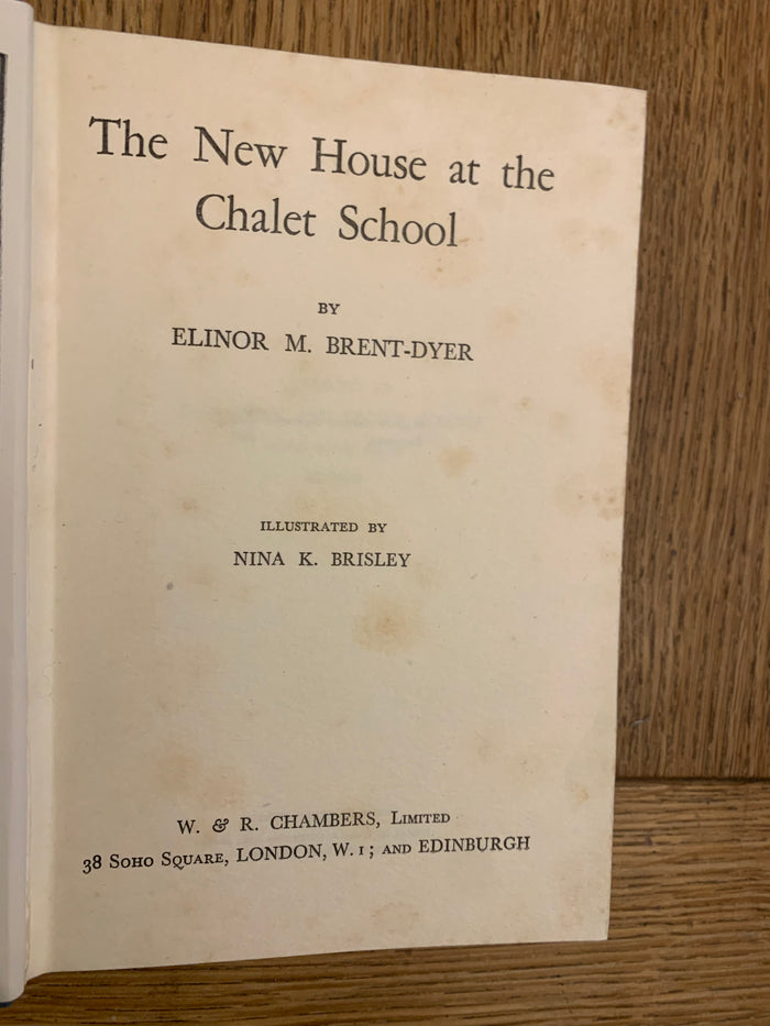 The New House at the Chalet School