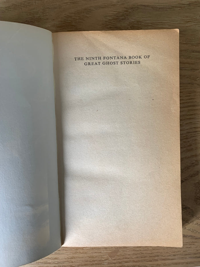 The Ninth Fontana Book of Great Ghost Stories