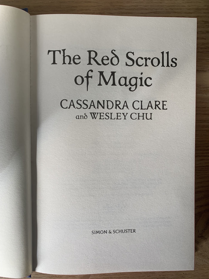 The Red Scrolls of Magic