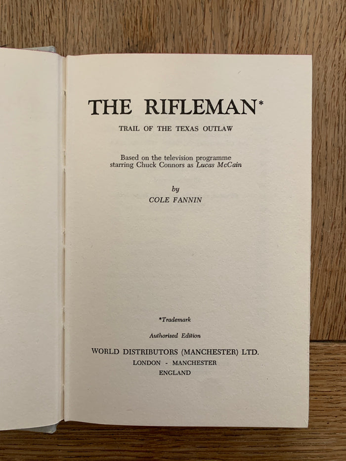 The Rifleman - Trail of the Texas Outlaw
