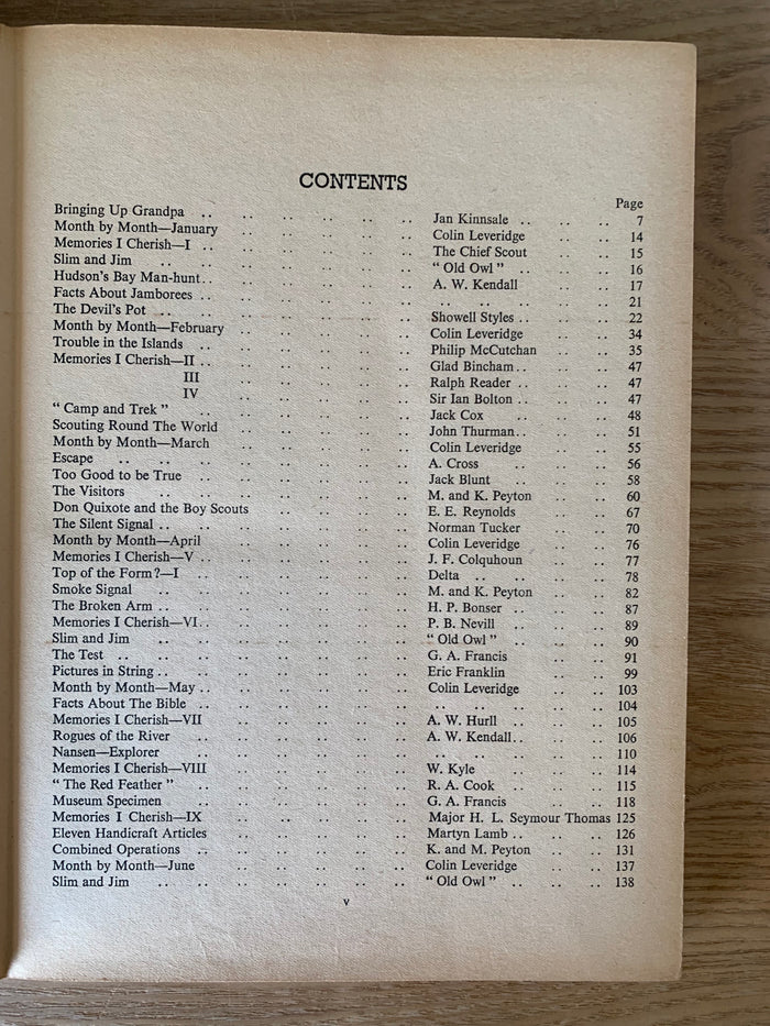 The Scout Annual 1958
