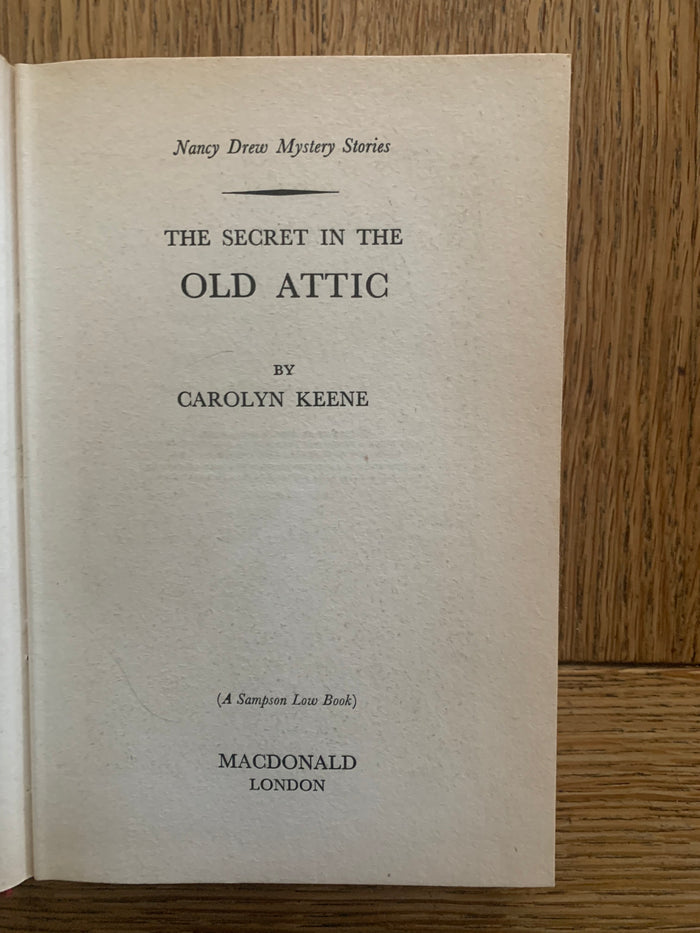 The Secret in the Old Attic