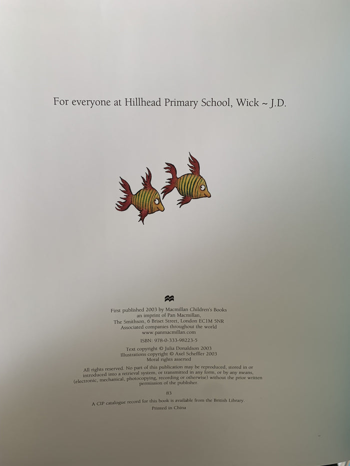 The Snail and the Whale (Signed)
