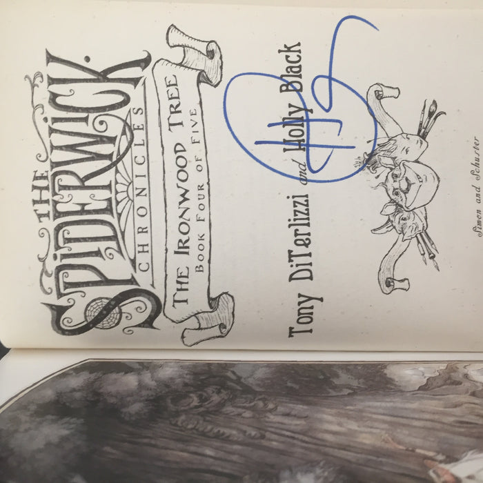 The Spiderwick Chronicles. Complete set - books 1-5 all signed