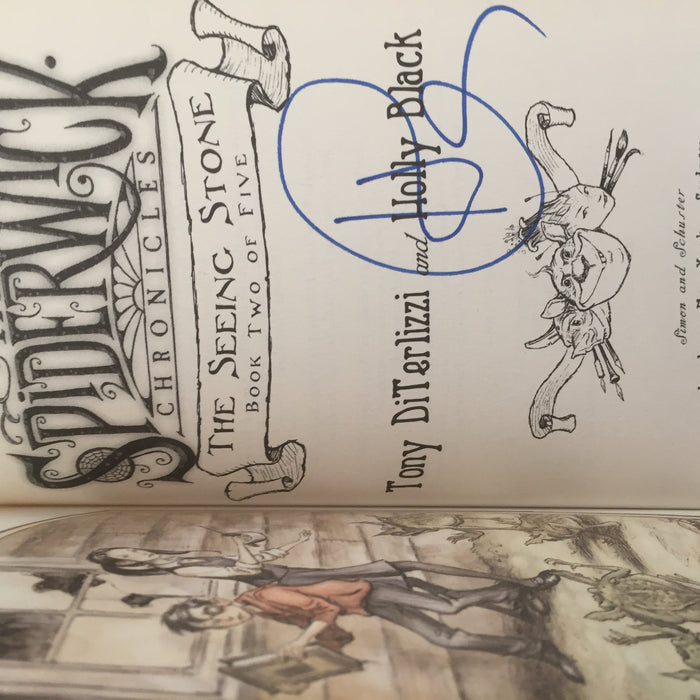 The Spiderwick Chronicles. Complete set - books 1-5 all signed