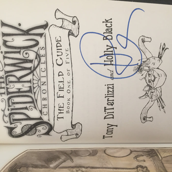 The Spiderwick Chronicles. Complete set - books 1-5 all signed