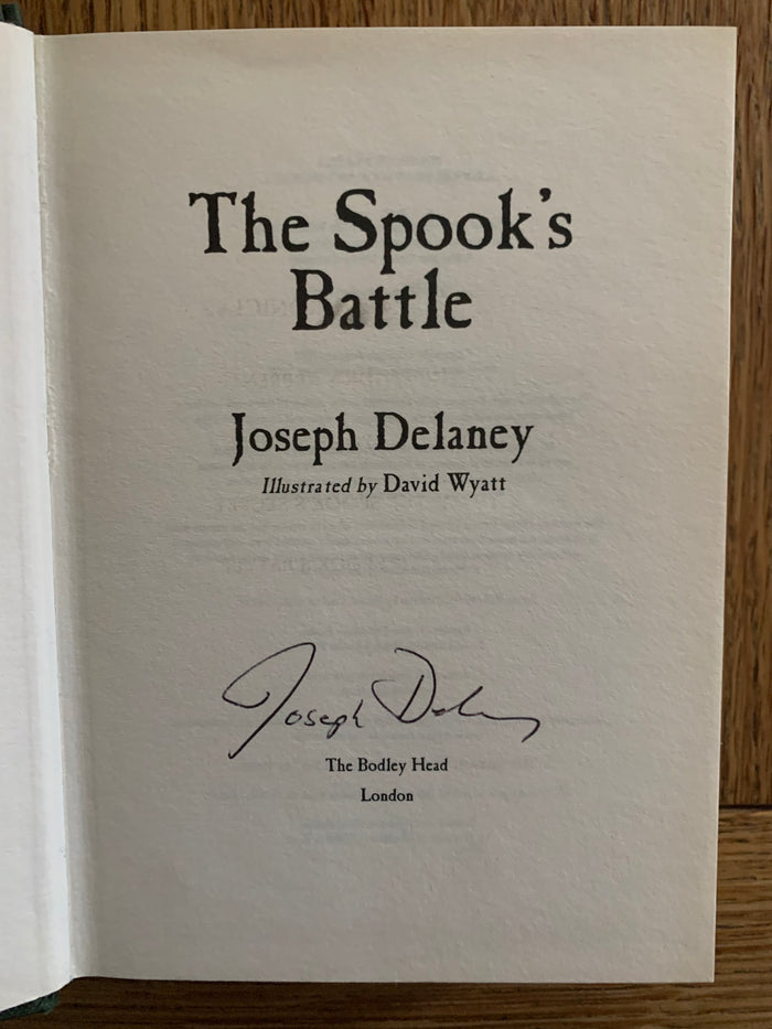 The Spook's Battle (signed)