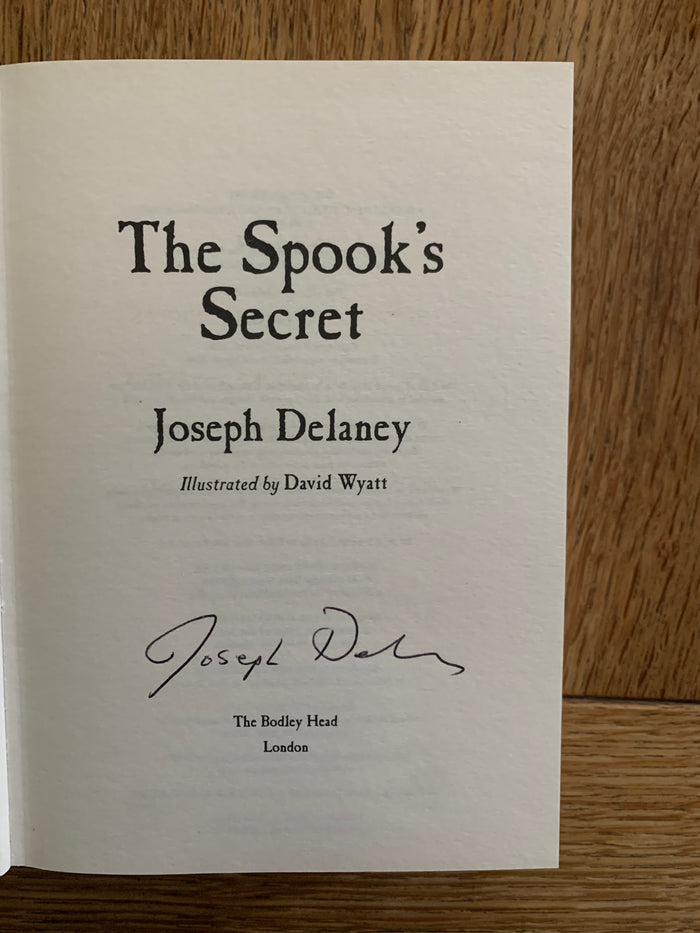 The Spook's Secret (signed)