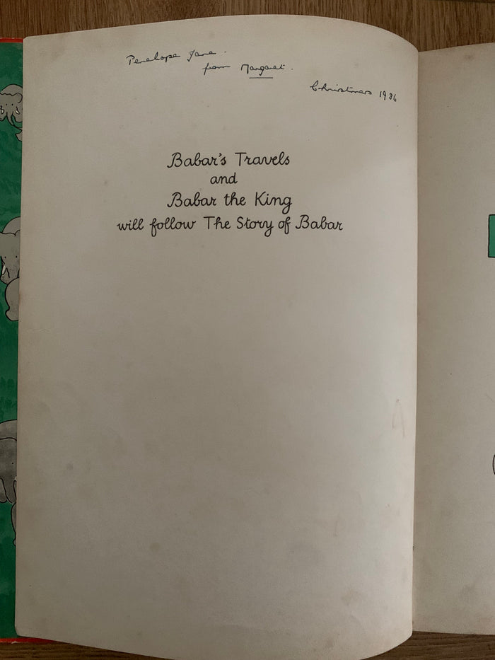The Story of Babar the little elephant