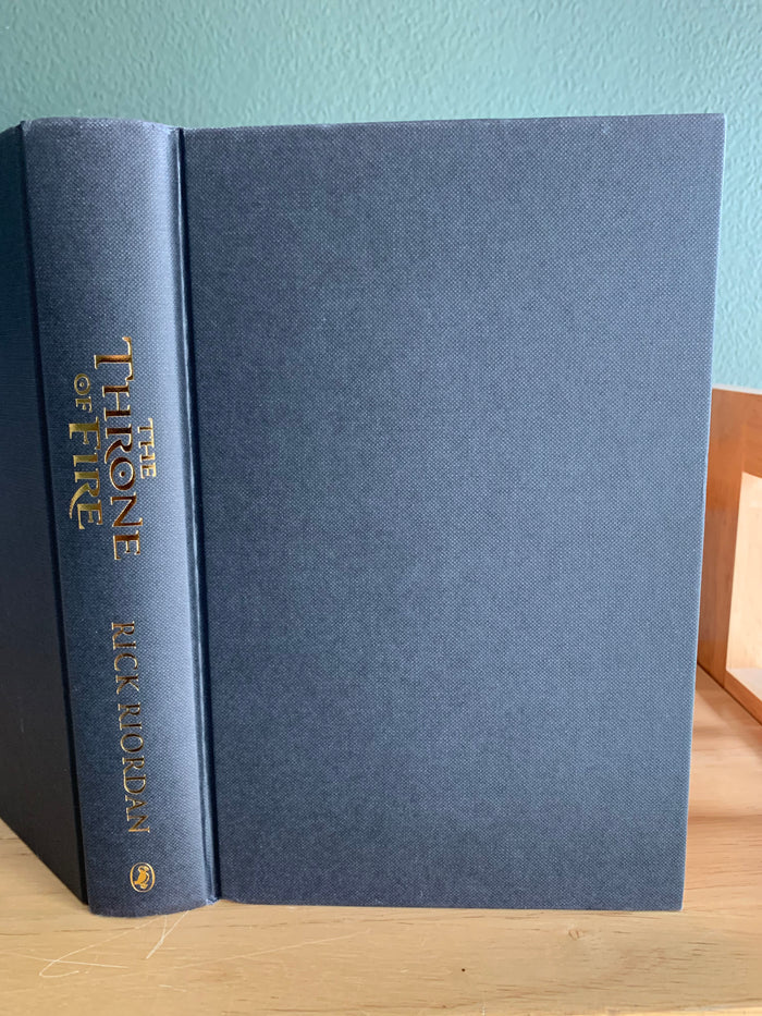 The Throne of Fire (signed)