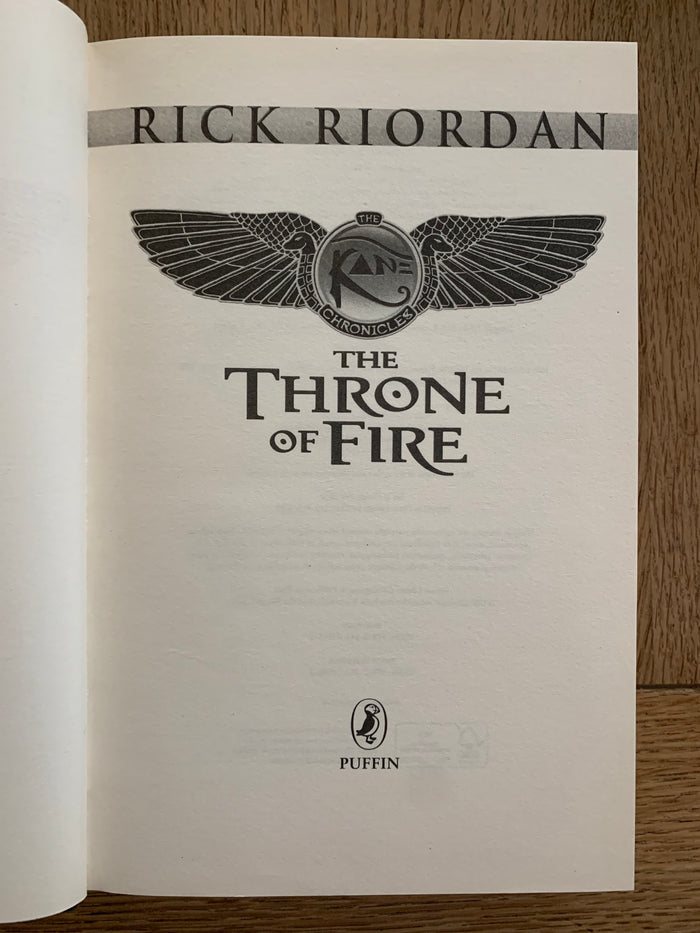 The Throne of Fire