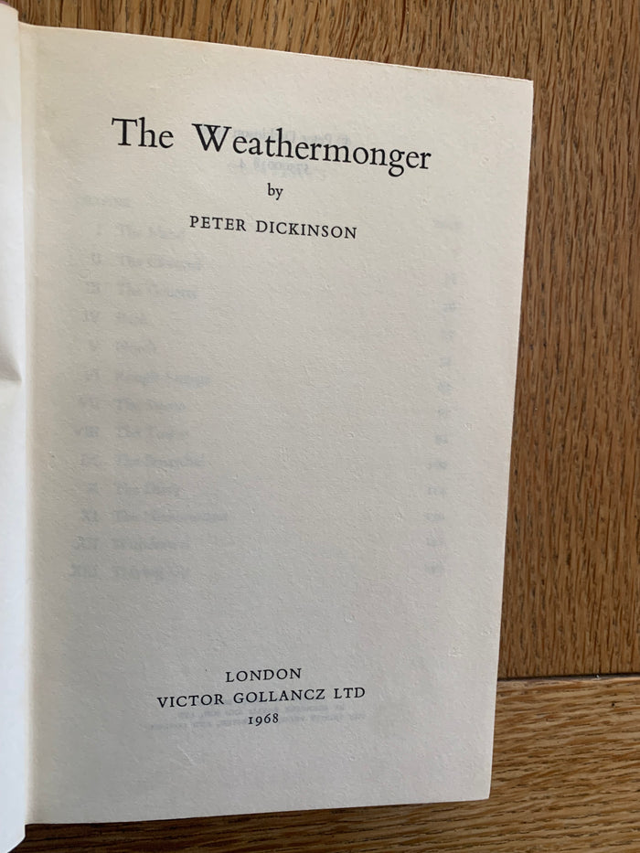 The Weathermonger (signed)