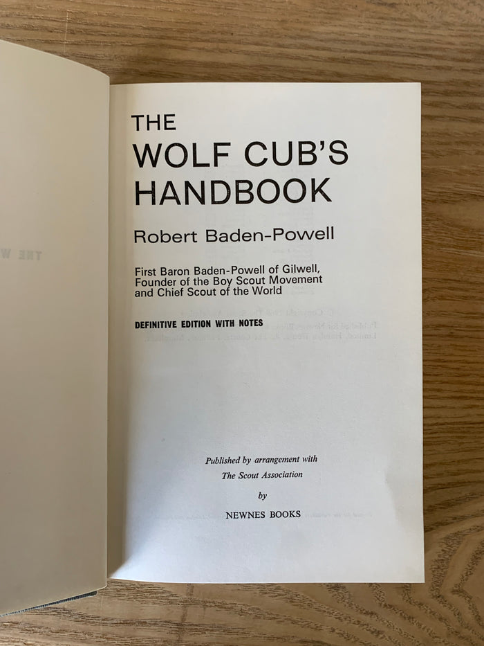 The Wolf Cub's Handbook