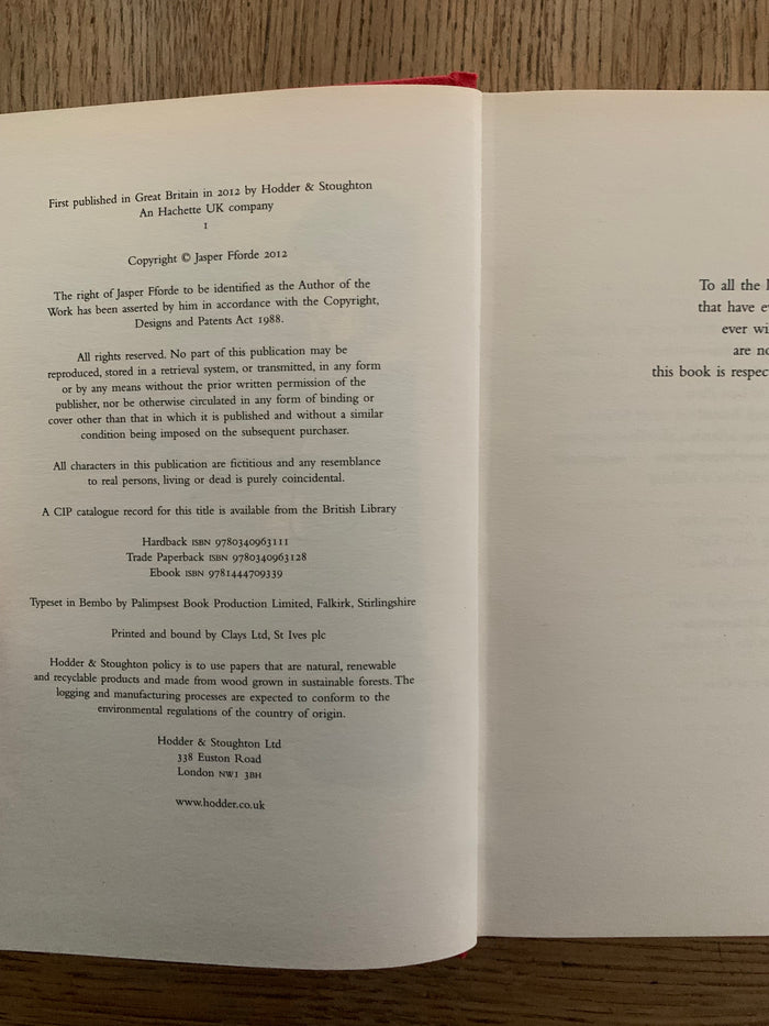 The Woman Who Died A Lot (signed)