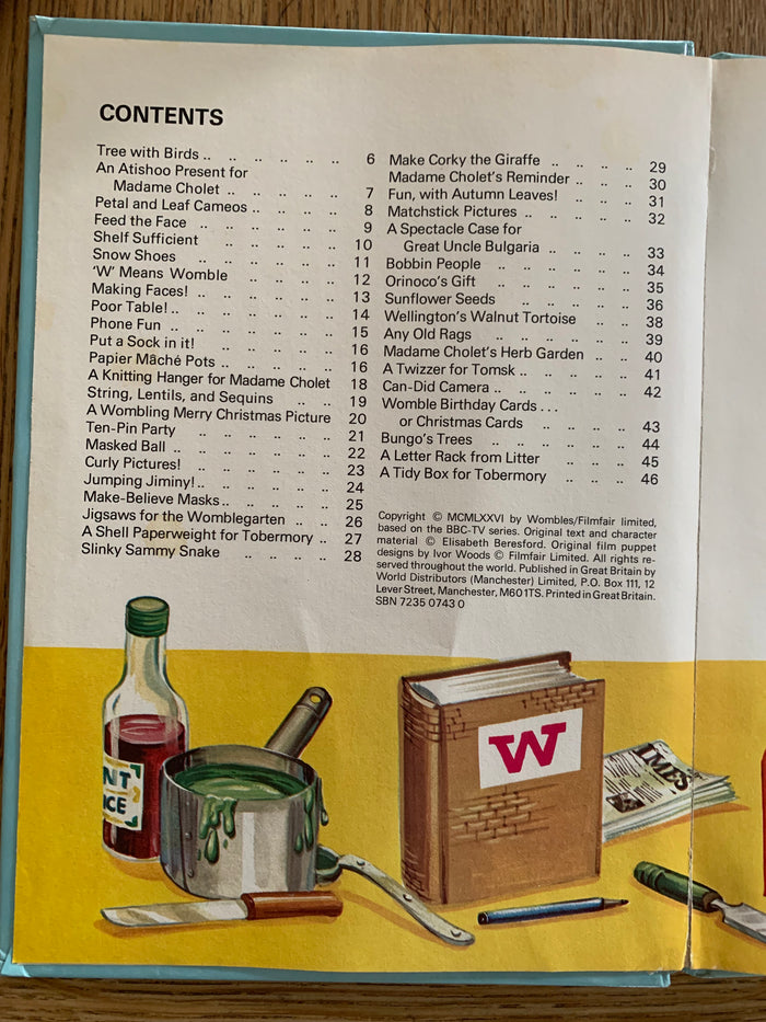 The Wombles Make-Good-Use-of-Rubbish Book