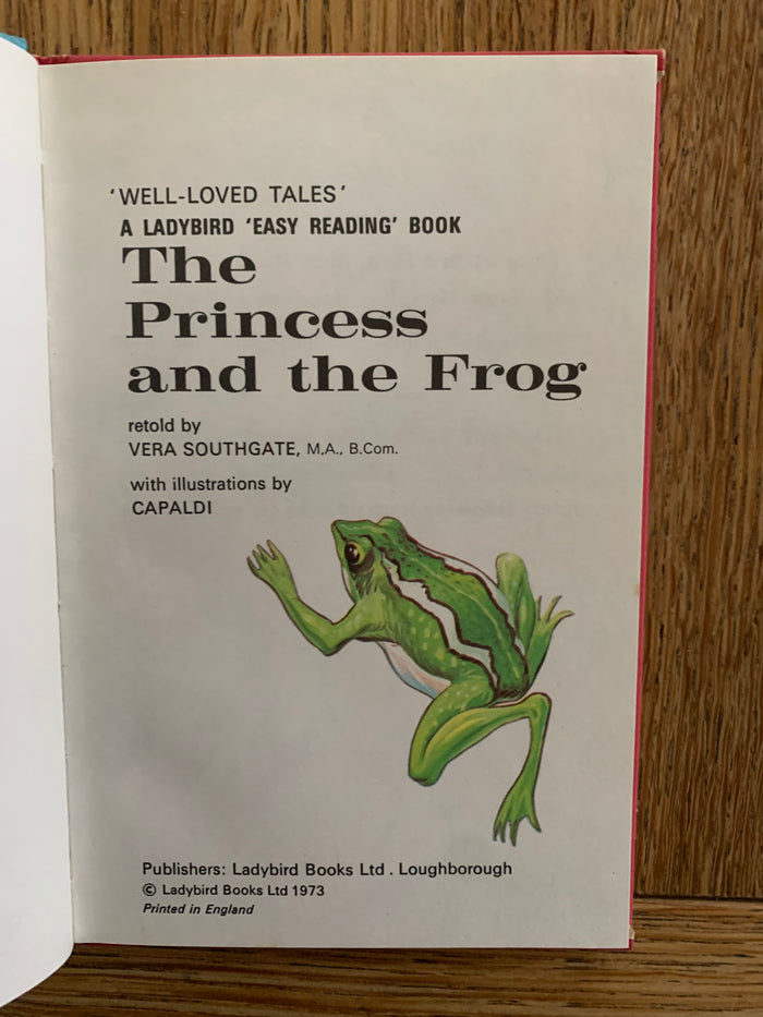 Tne Princess and the Frog - Ladybird 'Well Loved Tales'