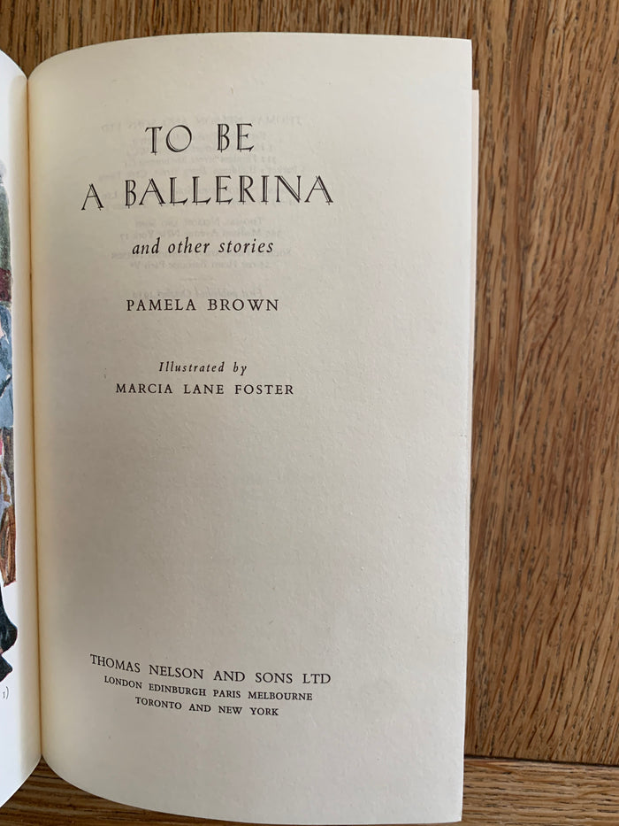 To Be A Ballerina and Other Stories