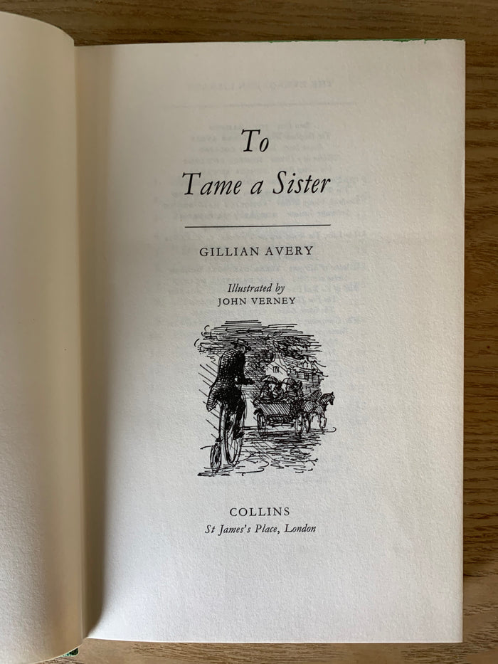 To Tame a Sister