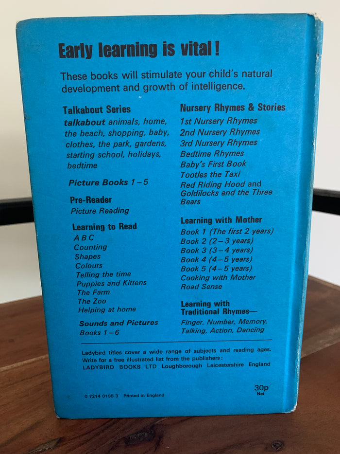 Tootles The Taxi and Other Rhymes - Ladybird 'Well Loved Tales'
