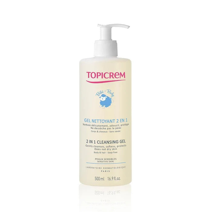 Topicrem Bebé GEL Limpiador Suave 500ml