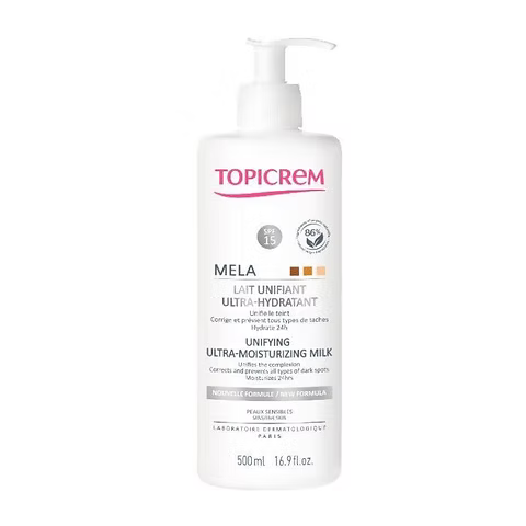 Topicrem Mela Leche Unificante Ultra-hidratante 500ml