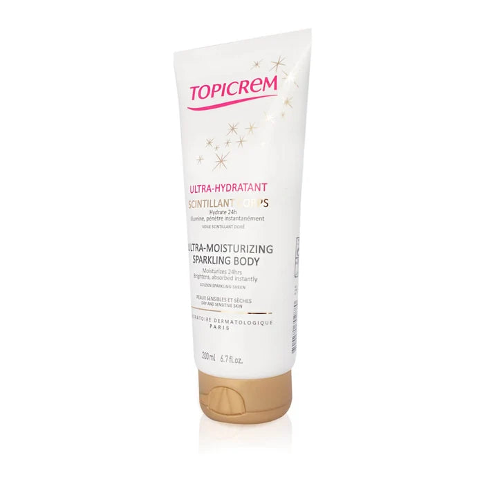 Topicrem UH Cuerpo Leche Corporal Ultra-hidratante Efecto Brillante 200ml