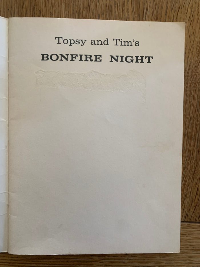 Topsy and Tim's Bonfire Night