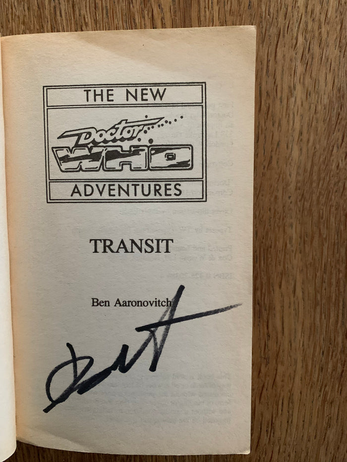 Transit - The New Doctor Who Adventures (signed)