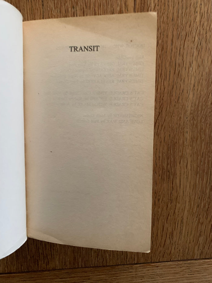Transit - The New Doctor Who Adventures (signed)