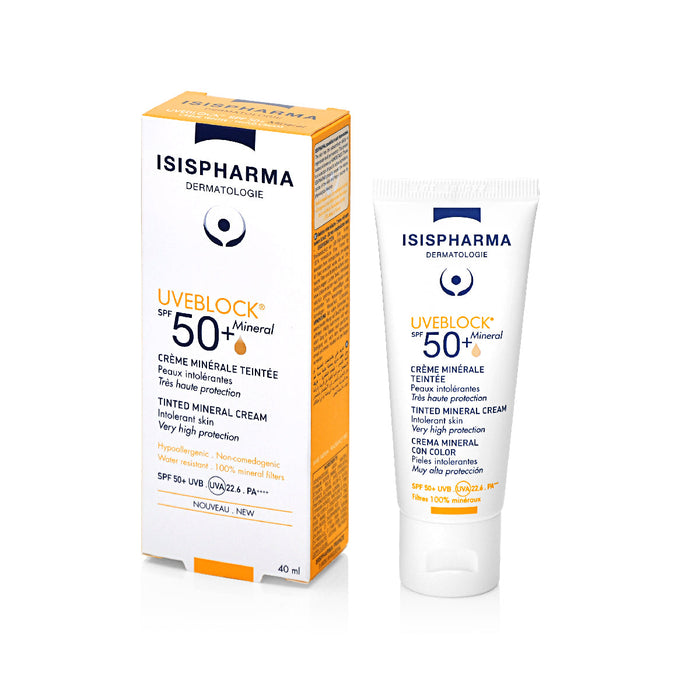 Uveblock FPS 50+ Mineral con Color 40ml