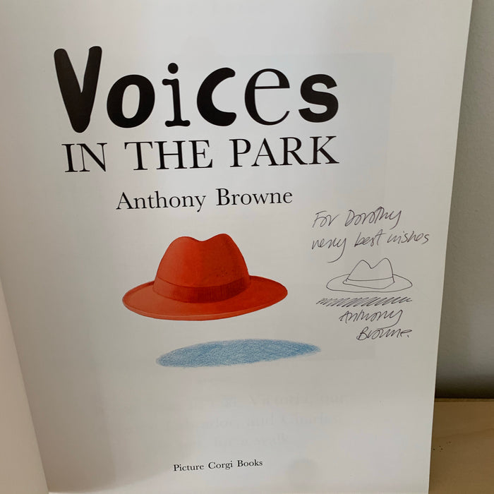 Voices In The Park (Signed and doodle)