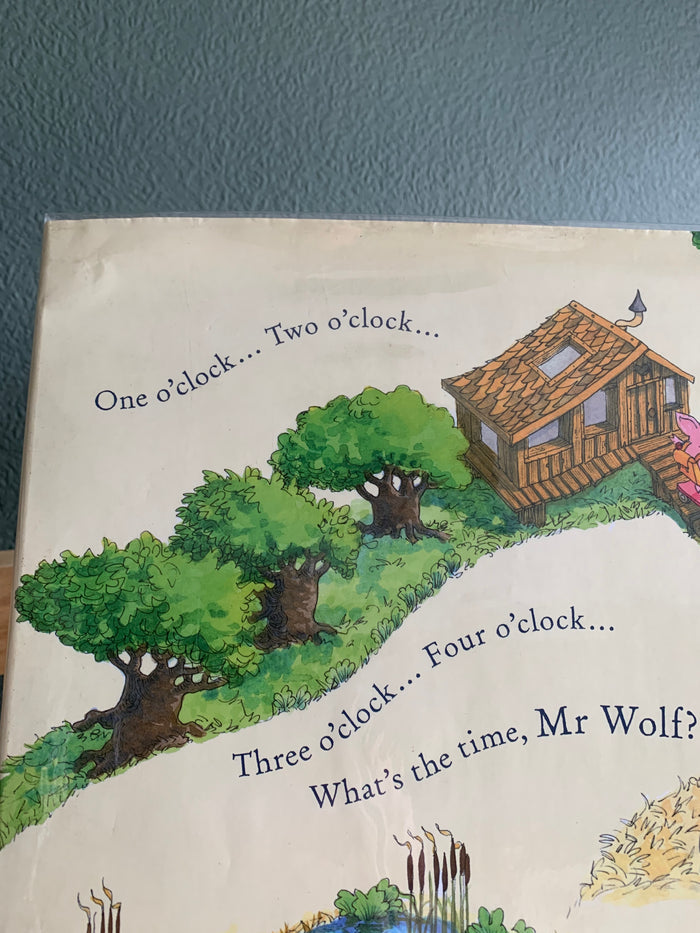What's the Time, Mr Wolf? (signed and doodled)
