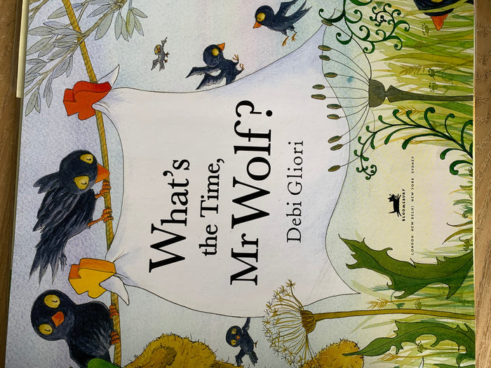 What's the Time, Mr Wolf? (signed and doodled)
