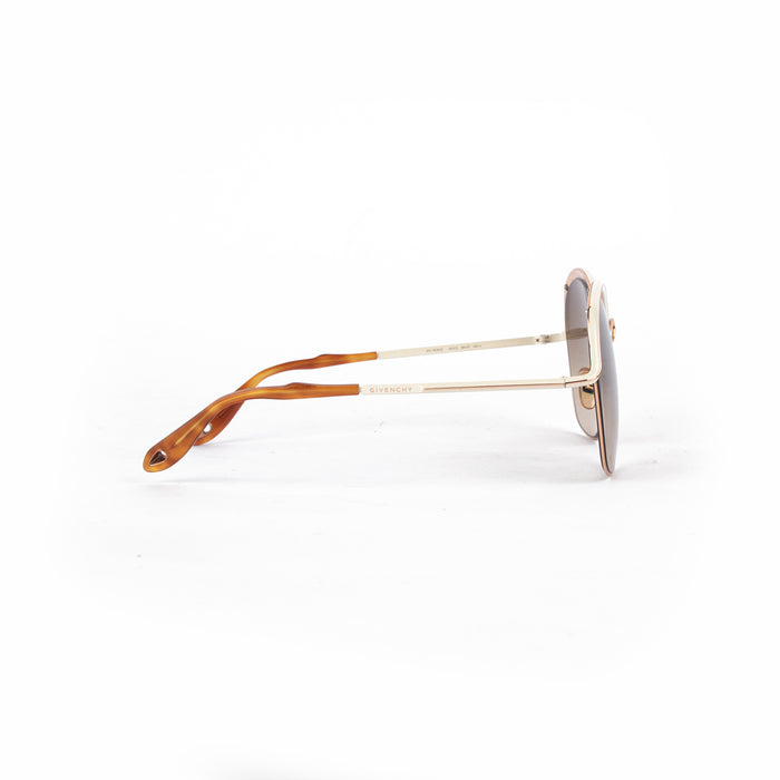 White Golden Sunglasses