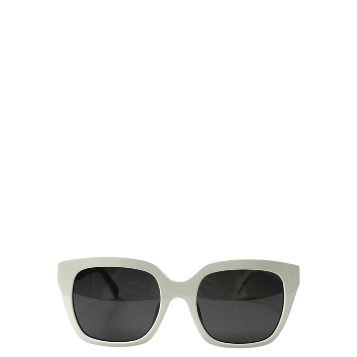 Celine White Square Sunglasses