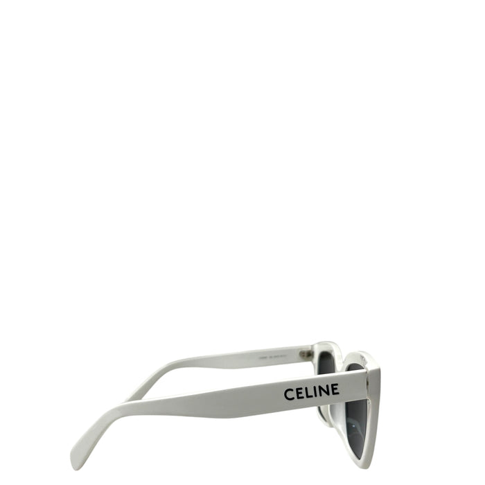 Celine White Square Sunglasses
