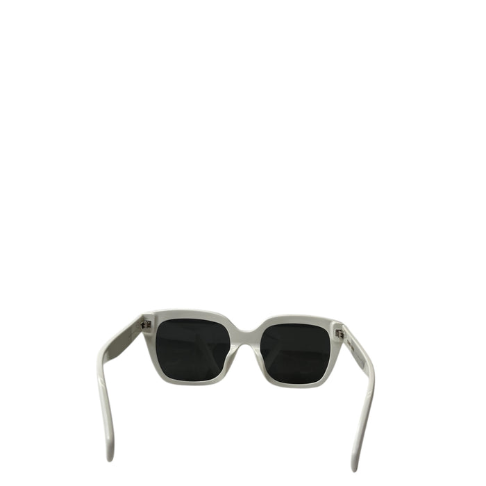 Celine White Square Sunglasses