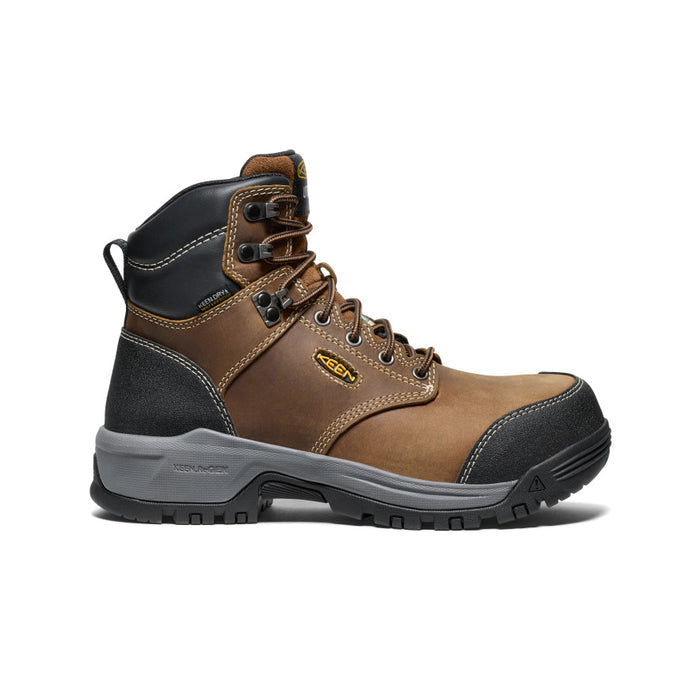 image|one|both|both|Women's CSA Evanston 6" Waterproof Boot (Carbon Toe) - Side Image