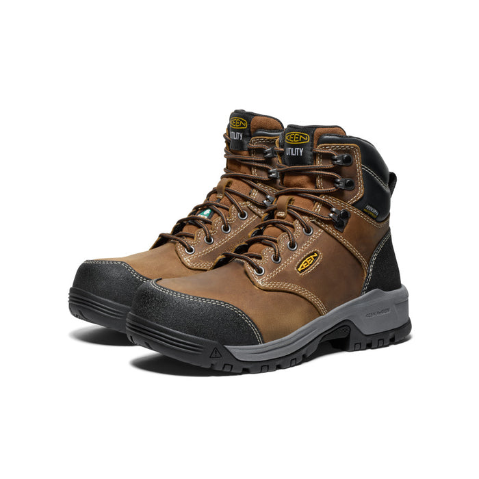 image|one|both|both|Women's CSA Evanston 6" Waterproof Boot (Carbon Toe) - Pair Angle Image